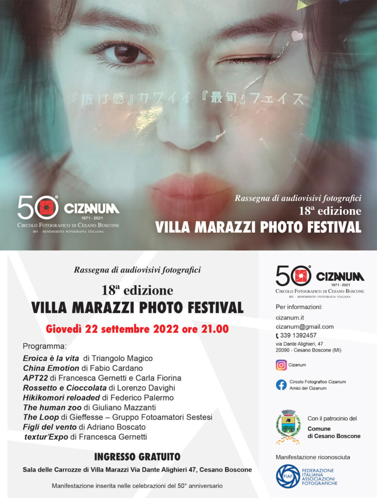 Villa Marazzi Photo Festival - Ed. 18
